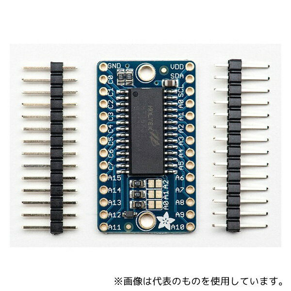 Adafruit 1427 Adafruit 16x8 LED Matrix Driver Backpack - HT16K33 Break...