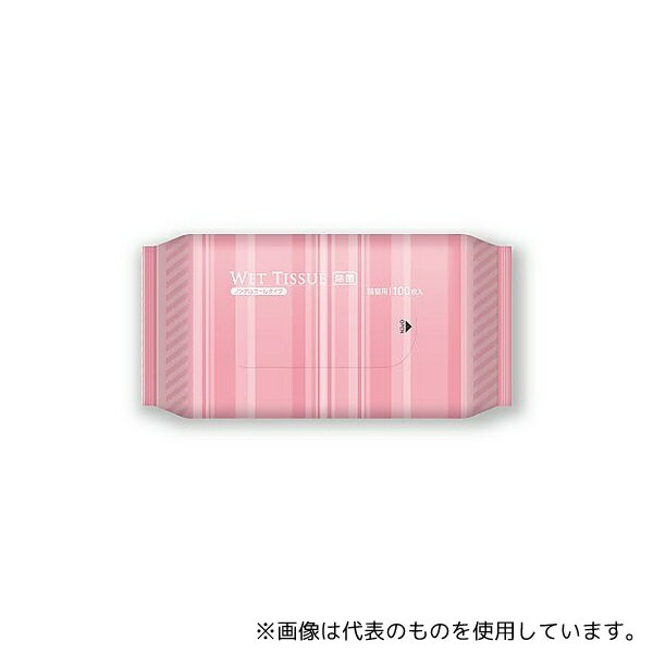伊藤忠リーテイルリンク DPN-002 除菌ノンアルコールウェットティッシュ BOX詰替 1ケース(100枚×24個入)