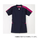 ナガイレーベン RF-5192 女子スクラブ ネイビー+ピンク M(4)