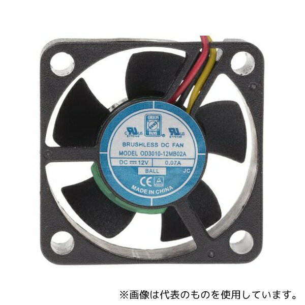 RS Pro 144-2035 ήե ŸŰ 12 V dc 30x30x10.2mm DC (OD3010꡼) ѷ
