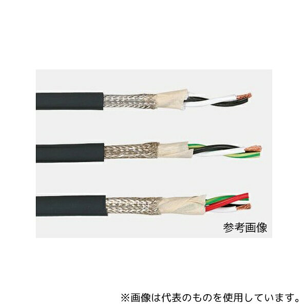 太陽ケーブルテック 300V EXT-2-SB/2517 2CX20 多芯ケーブル 2芯 シールド有 10 m 1巻(10メートル入)