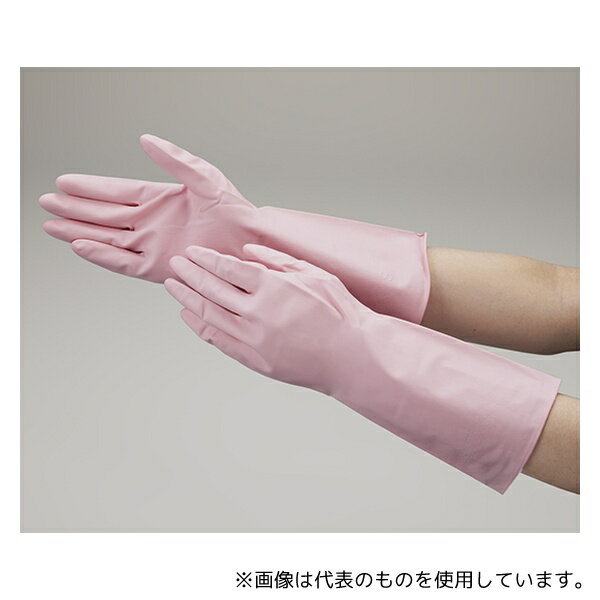 ダンロップホームプロダクツ No910 L-P ニトリルうす手 裏毛なし ピンク 240双入 L