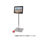常磐精工 INFA80-A4YB インフォメーションアクリルスタンド80 A4横 ブラック(3)
