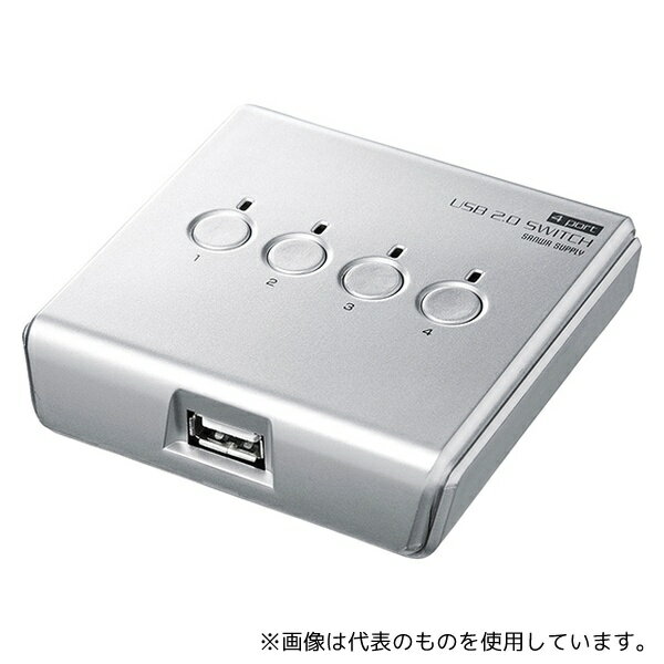 ●サンワサプライ SW-US24N USB2.0手動切替器 4回路