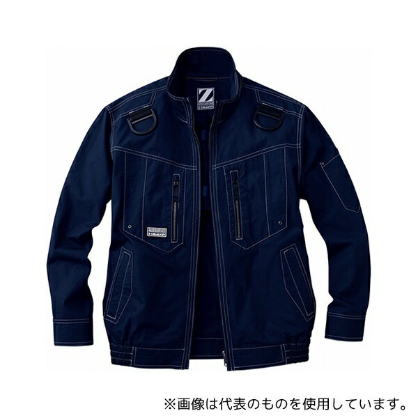 自重堂 74110 空調服長袖ブルゾン ネービー M