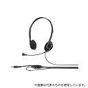 BUFFALO BSHSHCS100BK 両耳ヘッドバンド式ステレオヘッドセット 4極ミニプラグ接続 ブラック