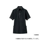 アイトス 7668-010-LL サイドポケット半袖ポロシャツ(男女兼用) ブラック LL