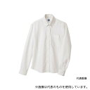 アイトス 7871-001-S レディース長袖オックスボタンダウンシャツ ホワイト S