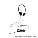 エレコム EHP-TV11O3BK テレビ用ステレオヘッドホン オーバーヘッド φ30mmドライバー Affinity sound 3.0m ブラック