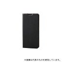 エレコム PM-S205PLFUBK AQUOS sense4/AQUOS sense5G/AQUOS sense4 lite/AQUOS sense4 basic用レザーケース 手帳型 UltraSlim 薄型 磁石付き ブラック