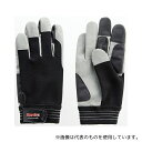 富士グローブ 7716 人工皮革手袋 シンクログリップ ブラック L 1ケース(10双入)