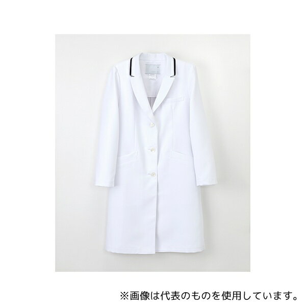 ●ナガイレーベン CJ-3390 女子シングルドクターコート Tネイビー L