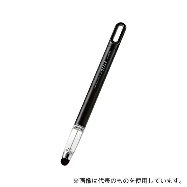 エレコム P-TPGCPZBK タッチペン スマホ・タブレット用 超感度タイプ パズルゲーム専用 ブラック