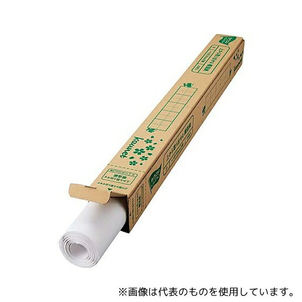 カウネット 4252-2140 上から取り出せるマス目模造紙 白 20枚