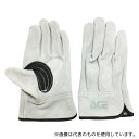 ACE(手袋) AG4601-M 牛床革手袋 外縫い 黒アテ Mサイズ