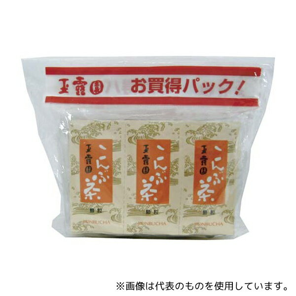 玉露園食品工業 92149 こんぶ茶×21袋 