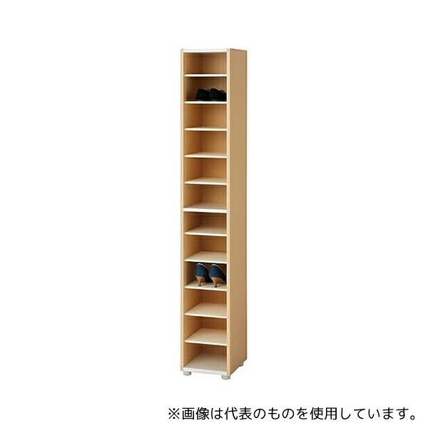 バリュテック・インターナショナル PLN-58P PLシューズラック ハイタイプ 12足用ナチュラル