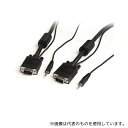 StarTech.com MXTHQMM25A 高解像度VGAケーブル 7.6m 3.5mmステレオミニプラグ付き