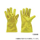トラスコ中山 FCG-L キャンプ用 牛床革背縫手袋 フックホール付 L