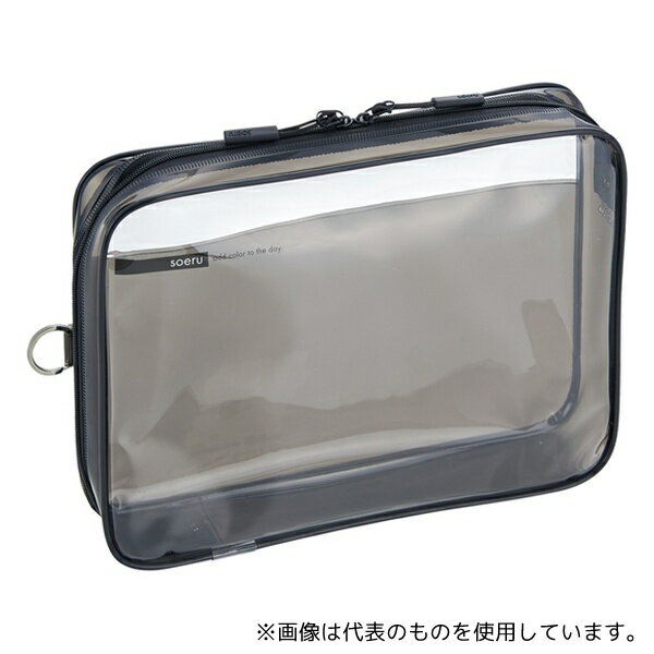 LIHITLAB F8200-24 SOERU クリヤーボックスケース A5 ブラック