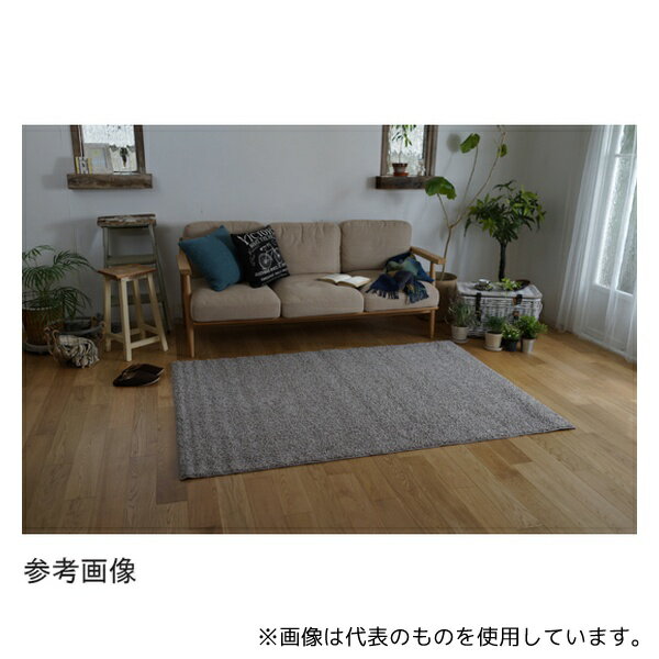 スミノエ 13342240 防炎 アレルブロック ラグ スミトロンニューツイスティ 140×200cm グレー [法人限定]