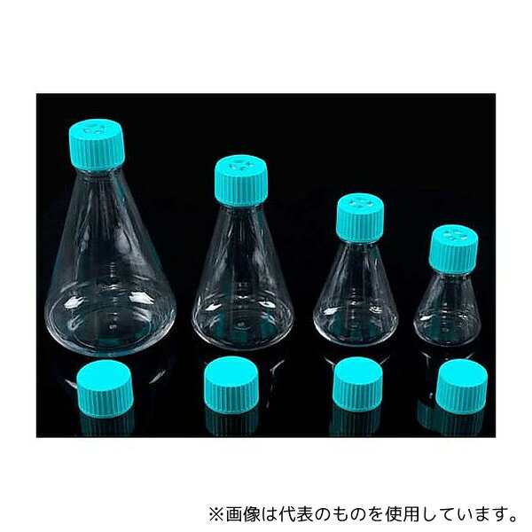 NEST WNB784011 三角フラスコ 1000ml PETG ベントキャップ 滅菌済み 6個入
