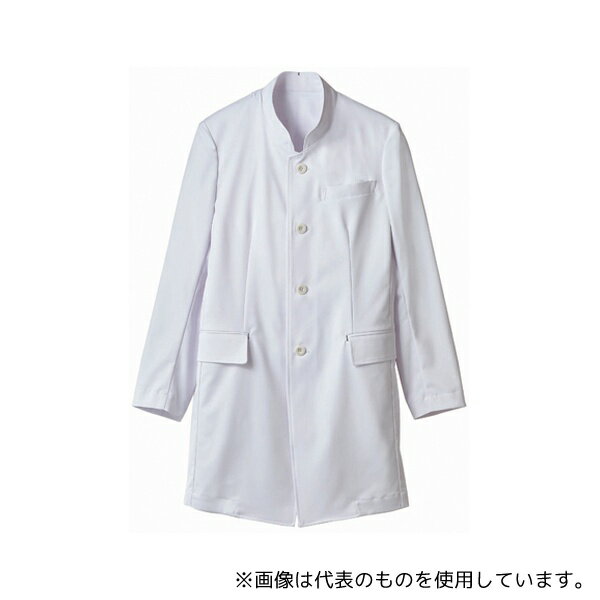 住商モンブラン JK193-11 S ドクターコート メンズ長袖 ホワイト S
