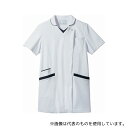 住商モンブラン 73-2279 LL スクラブ レディス 半袖 白/ネイビー LL