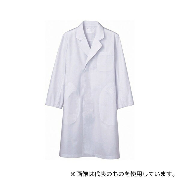 住商モンブラン MV161-10 L ドクターコート メンズ 長袖S 白 L