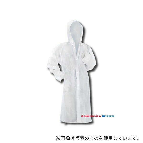トオケミ EVAレインコート ホワイト F