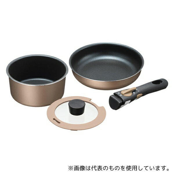 和平フレイズ MB-2439 ブラナーノII IH対応着脱ハンドル鍋2点セットB