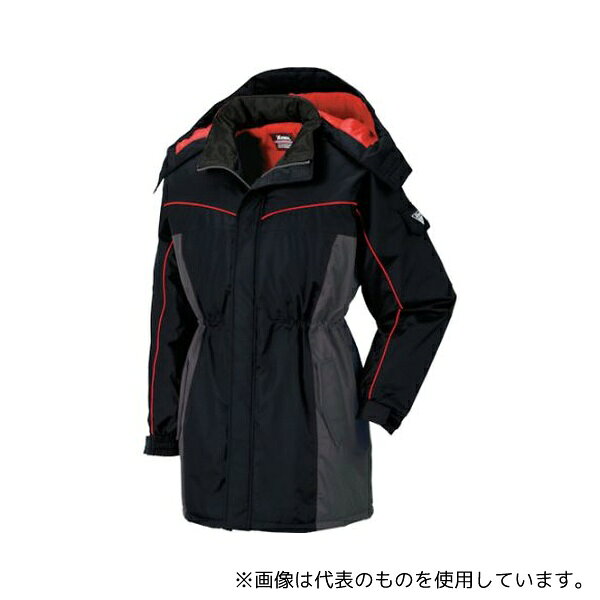ジーベック 601-90-LL 防水防寒コート クロ LL