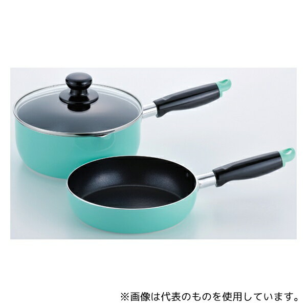 和平フレイズ CM-9629 CS IH雪平鍋&フライパン 18cm グリーン