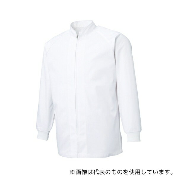 サンエス FX70330R 男女共用混入だいきらいコート ホワイト L