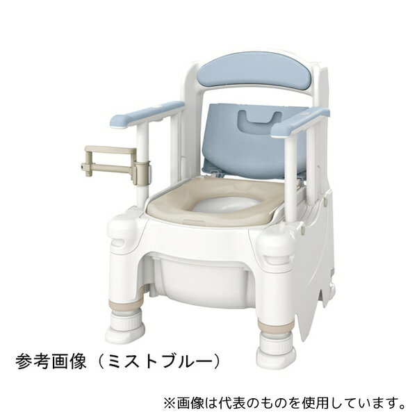 アロン化成 532-951 ポータブルトイレFX-30S 標準便座 ミストブルー