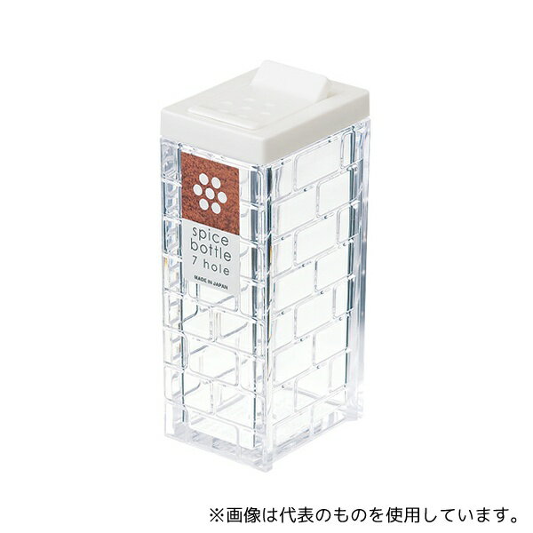 イノマタ化学 #1147 スパイスボトル 7 ホワイト