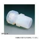 フロンケミカル NR1067-001 PFA メイル・コネクター(貫通穴タイプ)SFH-6-R1/4BT