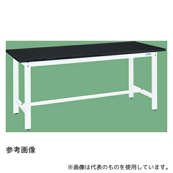 サカエ CHC-1275W 実験用中量作業台 抗菌パールホワイト(CHC/特殊アクリル系樹脂)1200×750×800mm