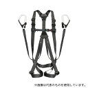 TJMデザイン(タジマツール) A1GSMFR-WL1BK ハーネスGS 平ロープ ダブルL1セット 黒 M(3)