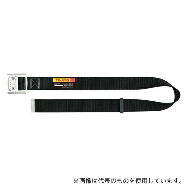 TJMデザイン(タジマツール) BAM125-BK 胴ベルト アルミワンフィンガーバックル M 黒