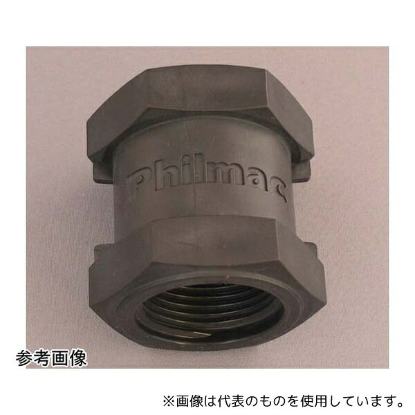 アズワン PS-40 PP ネジ継手 ポリソケット Rc11/2