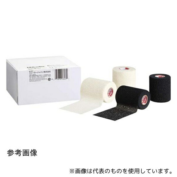 MUELLER 23643 ティアライトテープ 76mm スモールパック ブラック 1箱(4巻入)