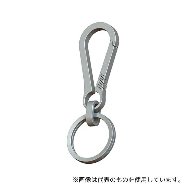 トライメイト TR-KH004-BK カラビナキーホルダー チタン製