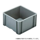 岐阜プラスチック工業 TP-332B TP規格コンテナー グレイ 外寸(mm):335×335×195 内寸(mm):300×300×183