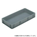 岐阜プラスチック工業 TP-361B TP規格コンテナー グレイ 外寸(mm):670×335×103 内寸(mm):635×300×91