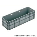 岐阜プラスチック工業 TP-393L TP規格コンテナー グレイ 外寸(mm):1005×335×288 内寸(mm):970×300×275