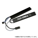 G-force GFG902 Noir LiPo バッテリー 7.4V 1200mAh SOPMOD対応 サドルパック 2枚入