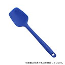 ユーロキッチン 一体型スプーンスパチュラ シリコンへら 青(ブルー)(3)