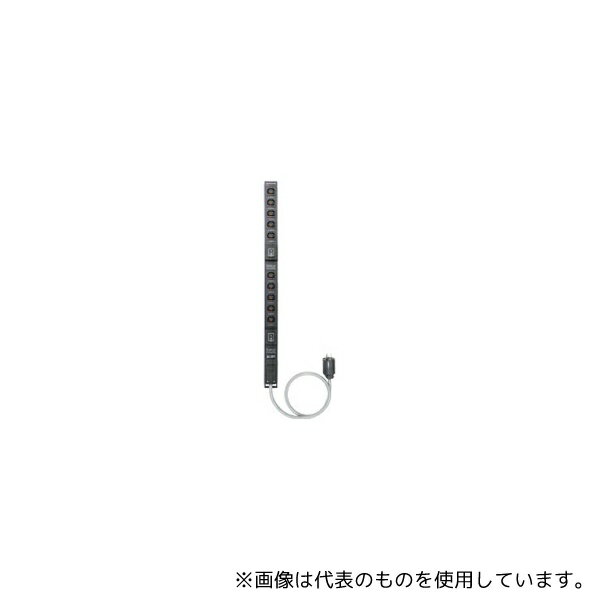 エイム電子 ALPDU-L6-30/C13L10-03 抜け防止 C13ロック電源コンセントバー(PDU) ゼロUタイプ 3m 10ポート