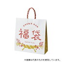 アズワン 38-151-6-3 福袋手提げ紙袋 しめ飾り おしゃれ 32×11×33cm 50枚入